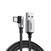 UGREEN US284 18W Right Angle USB-A to USB-C Charging & Data Cable (50941)